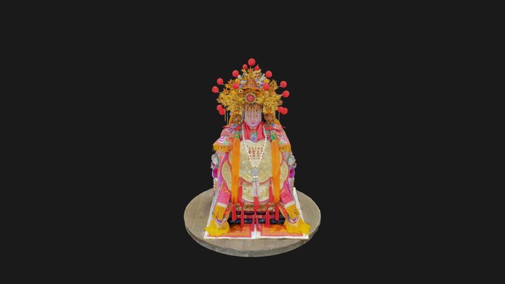 聖興大媽 3D Model