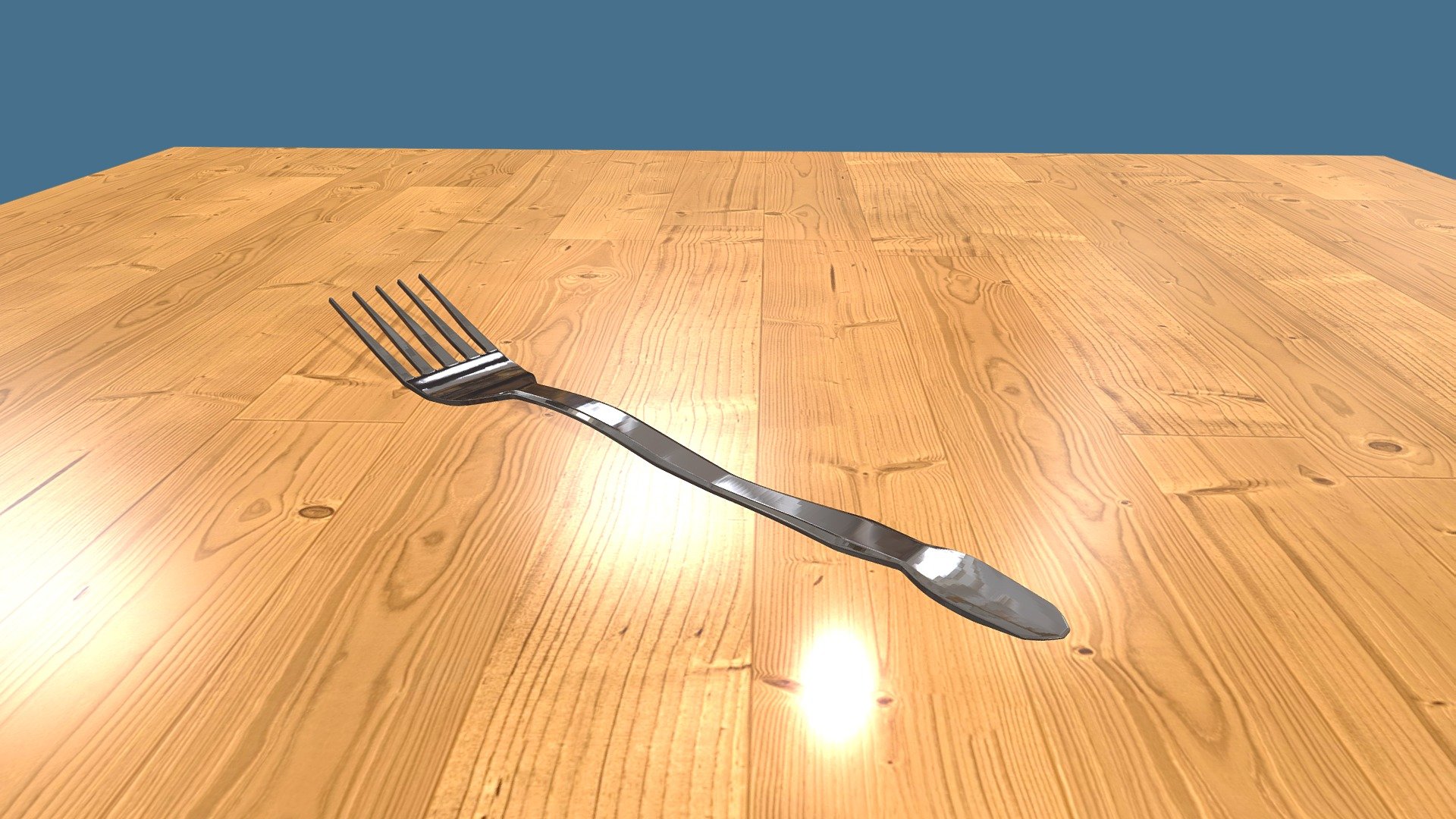 Modelado de Tenedor