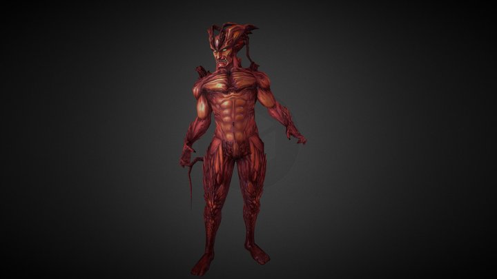 Devilman 3D Model