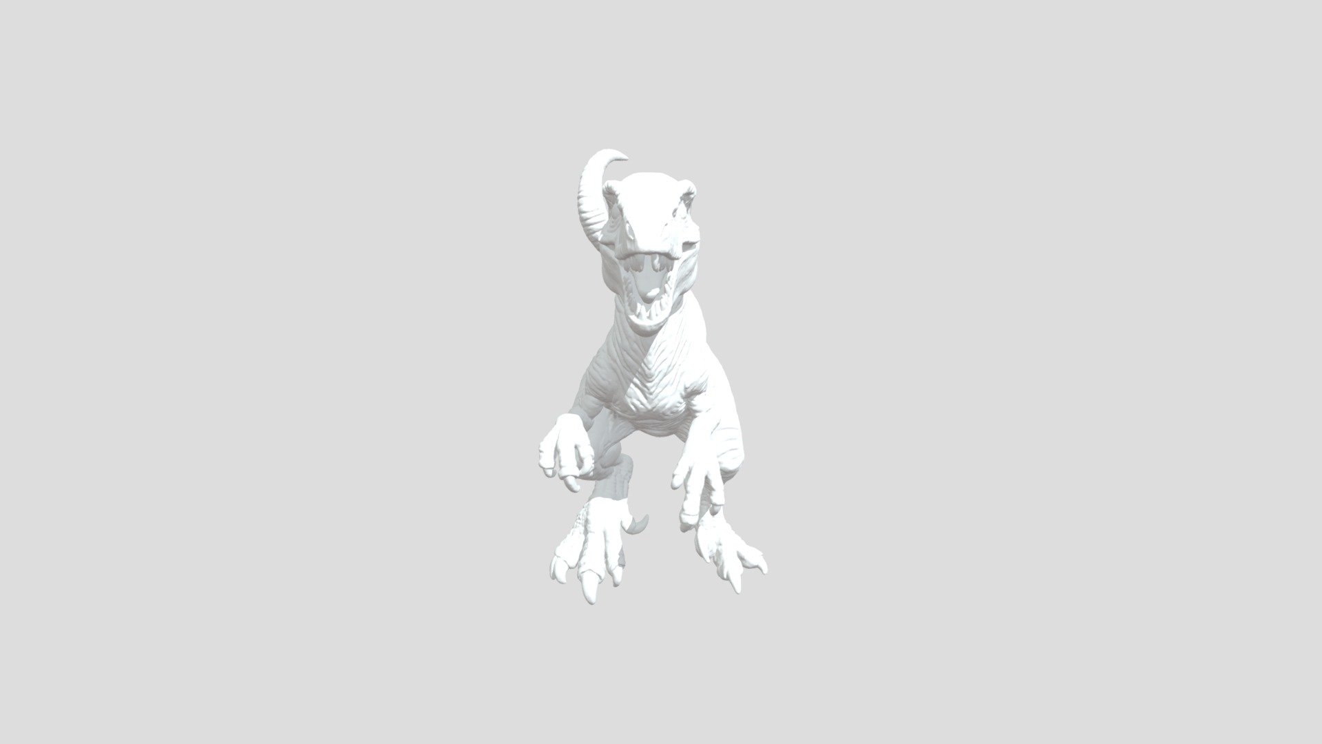 Raptor Roar - 3D model by Rickbrotman [971726f] - Sketchfab