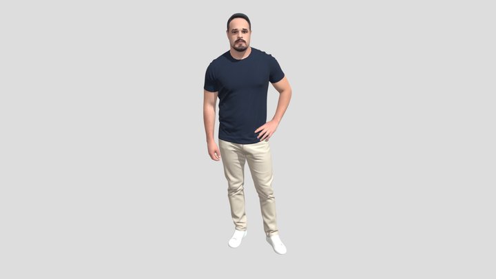 Casual Confidence – Kostenloses 3D-Modell STL