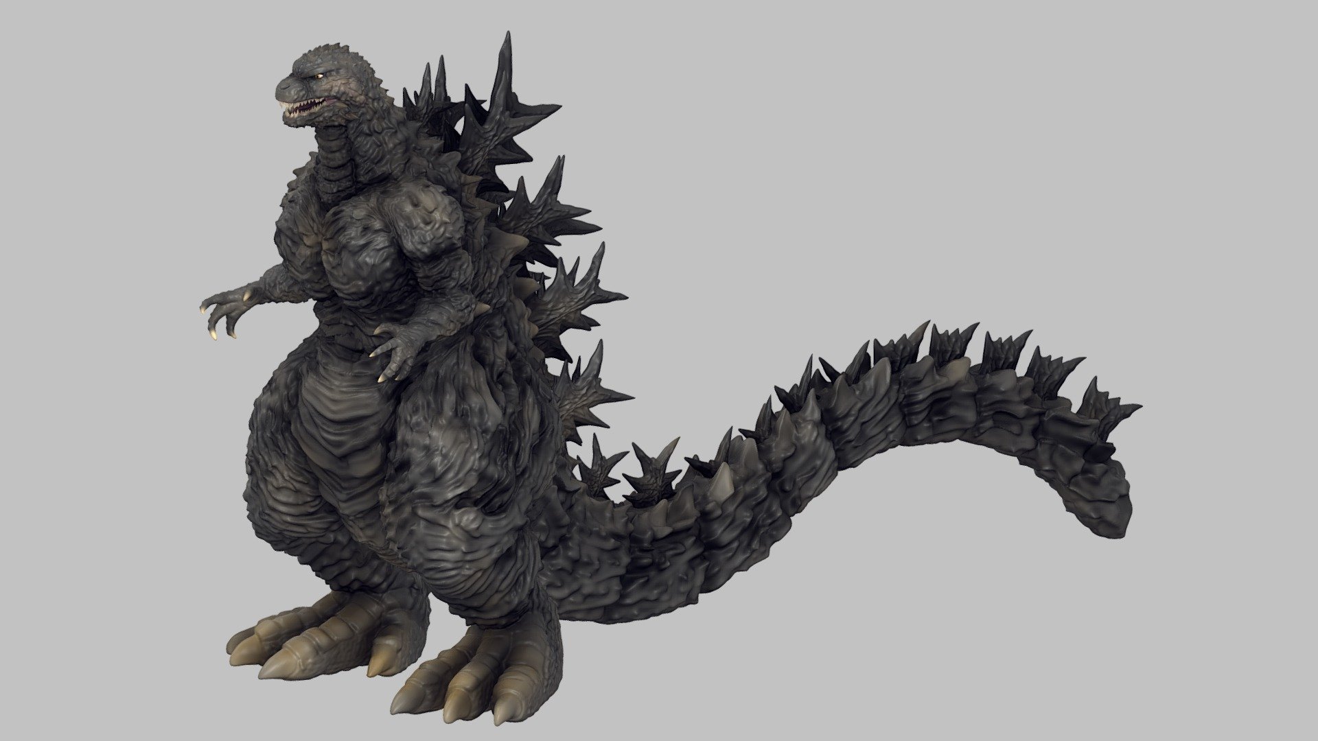 Godzilla 2023 - Download Free 3D model by Steam79 [9717b1a] - Sketchfab