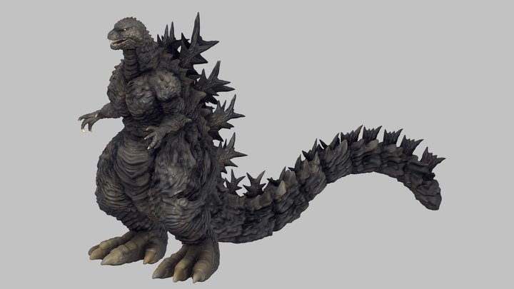 Godzilla 2023 3D Model