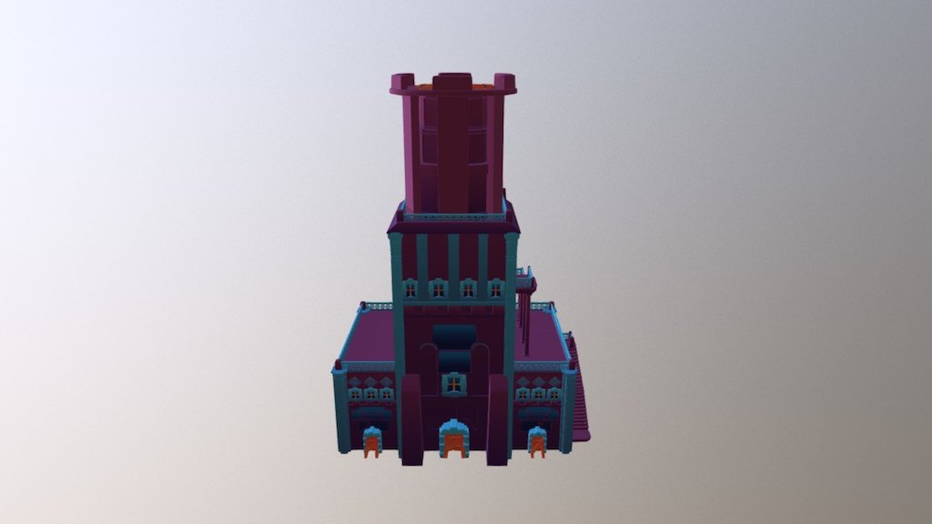 Citadel - 3D model by Alfred Stoddart (@whtie2black) [97180eb] - Sketchfab