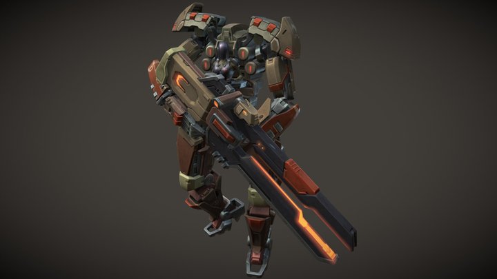 Vikka Batallion skin 3D Model