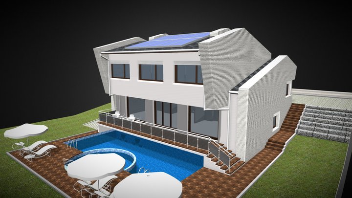 Passive House | Пасивна къща 3D Model