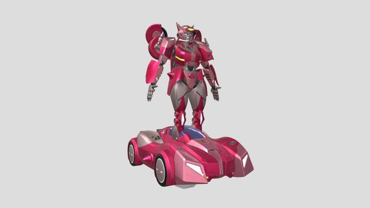 Transformers Galatic Trials: Elita One 3D Model