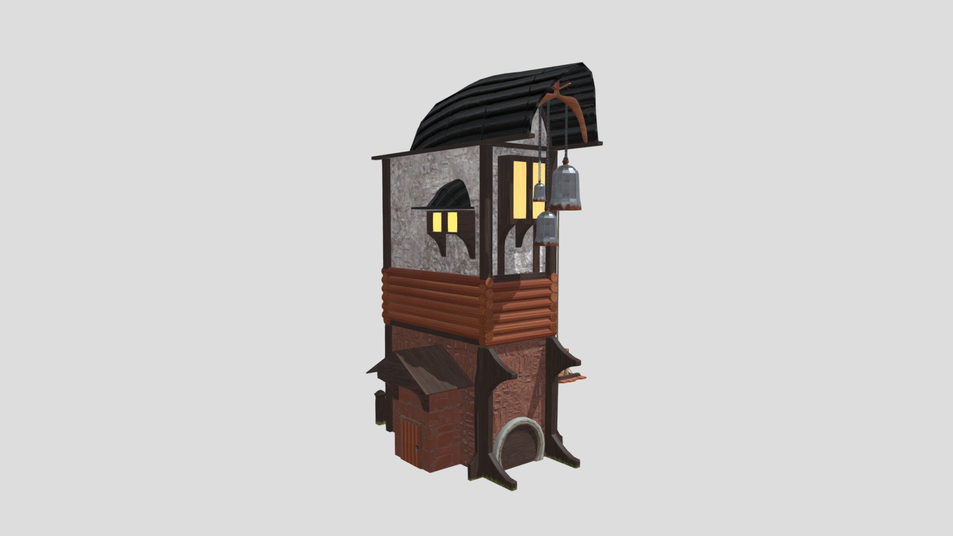 Sprint 3: Lodge + Side Entrance - Download Free 3D model by tlr24 ...