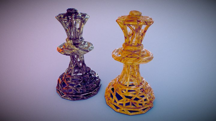 Chess-set 3D models - Sketchfab