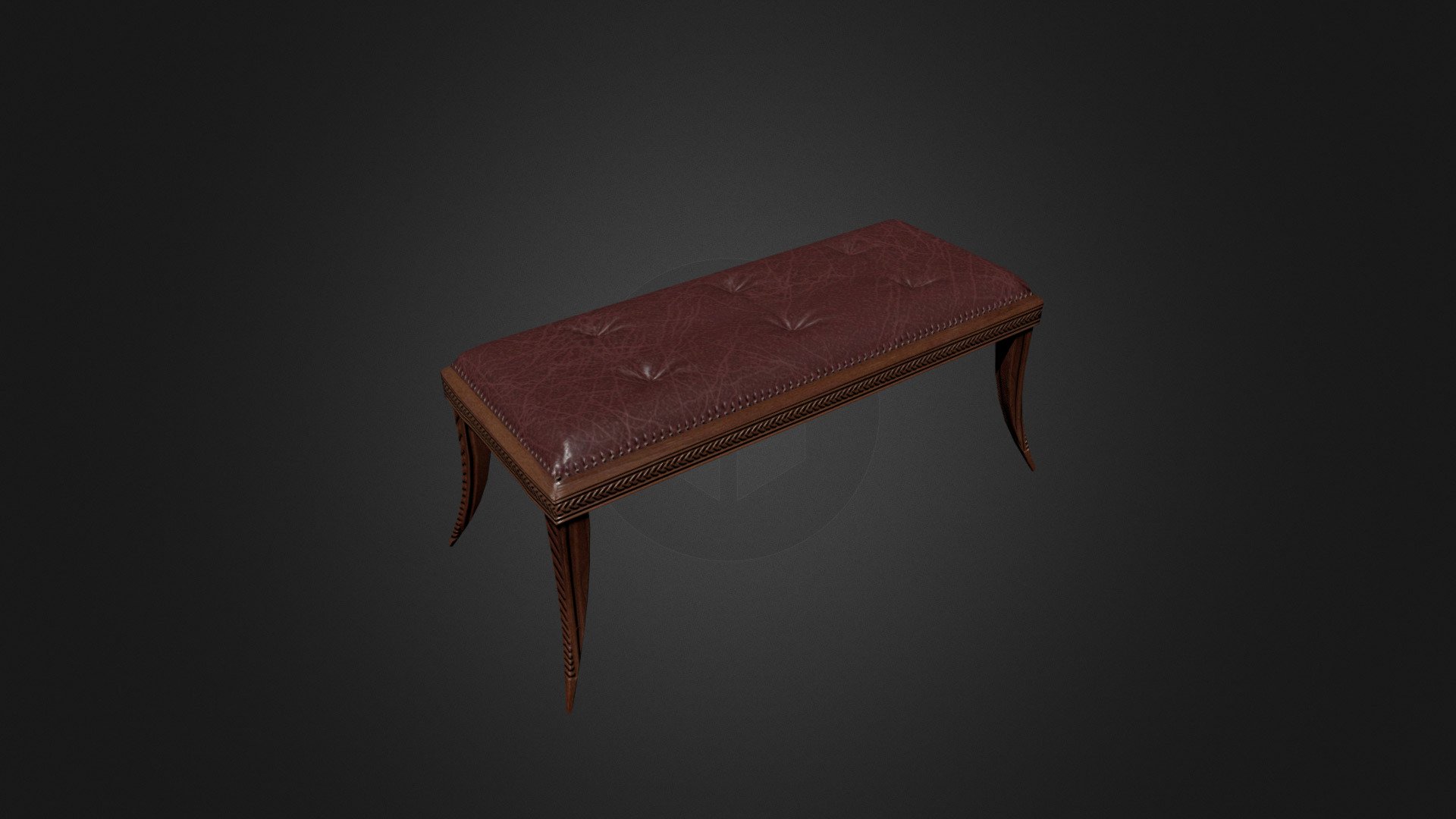 Bench - 3D model by RunemarkStudio [971be1c] - Sketchfab