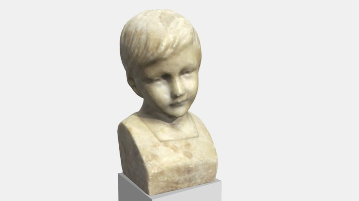 Boys head / Głowa chłopca 3D Model
