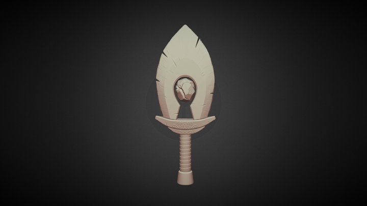 Meteor Dagger 3D Model