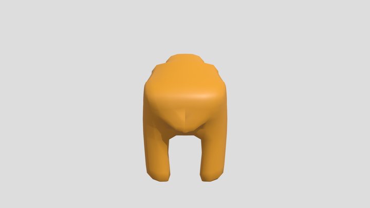 Funny bear 3D Model