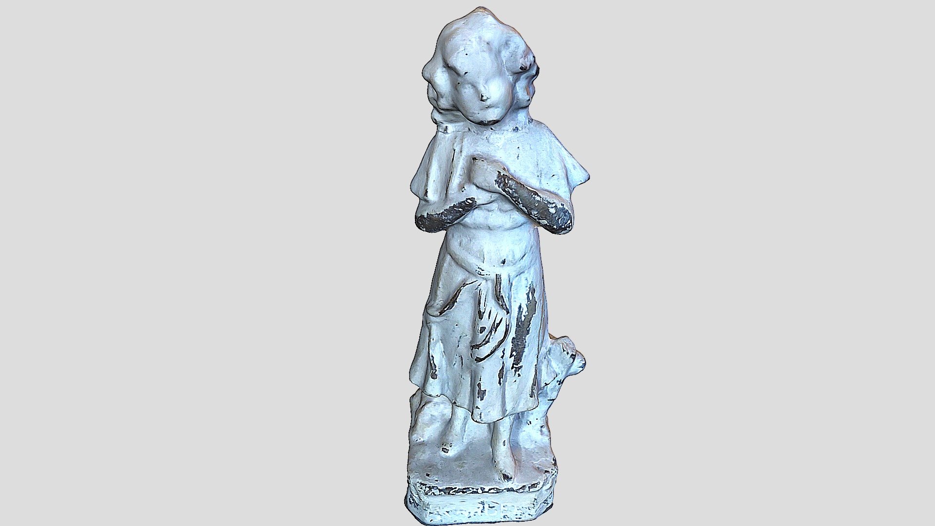 porcelain woman sculpture Download Free 3D model by Vavtrudner