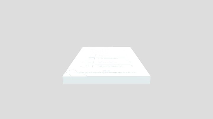 Top Essay Writing Tips 3D Model