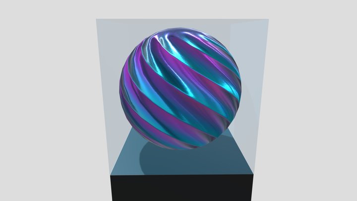Low-poly modern art