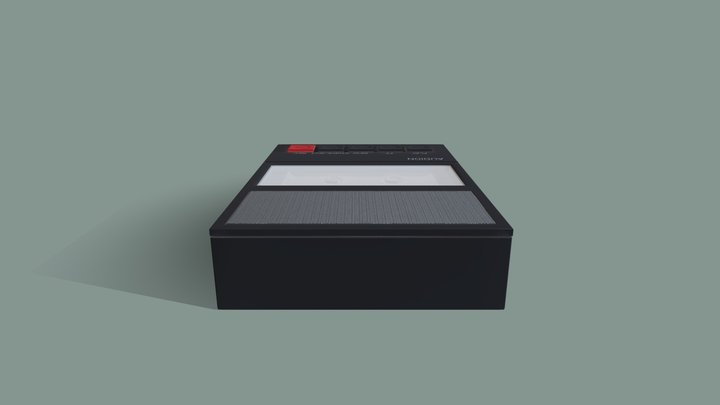 Tape player 3D Model