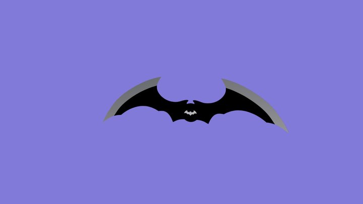 Batarang – Free 3D Model STL