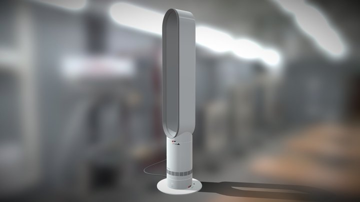 Dyson Tower Fan 3D Model
