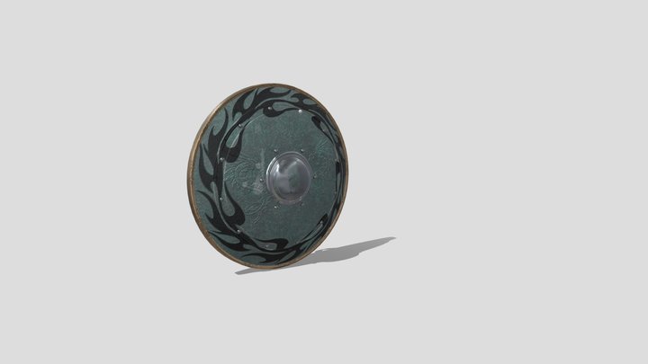 Sheild Texture 3D Model