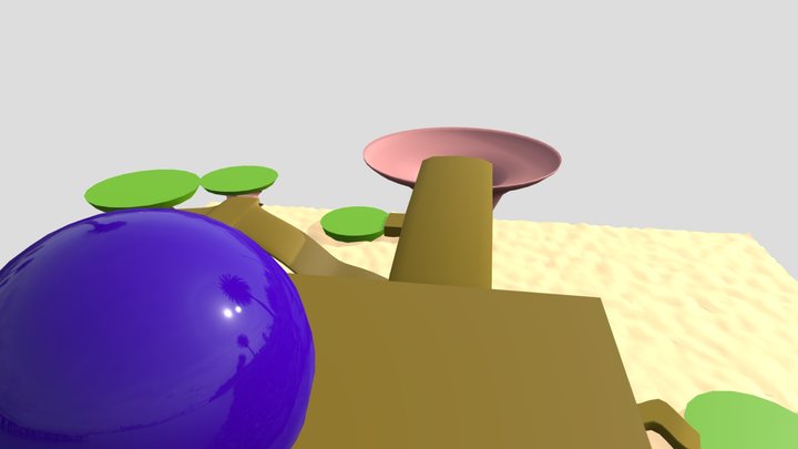 Marble Course 3D Model