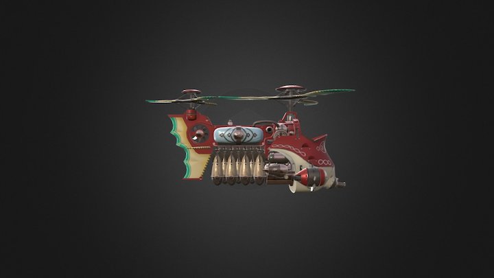 Warhammer Gyrobomber 3D Model