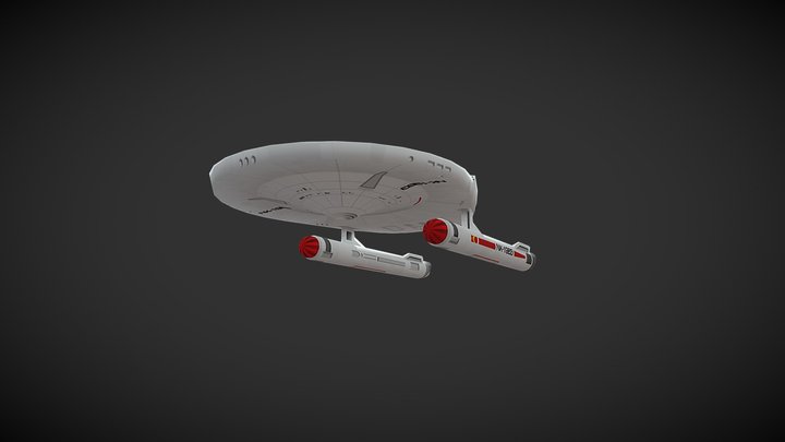 Star Trek - TOS timeline - Miranda class – Free 3D Model STL