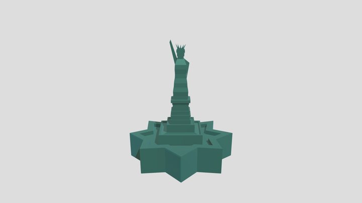 Statue of Liberty 3D Model