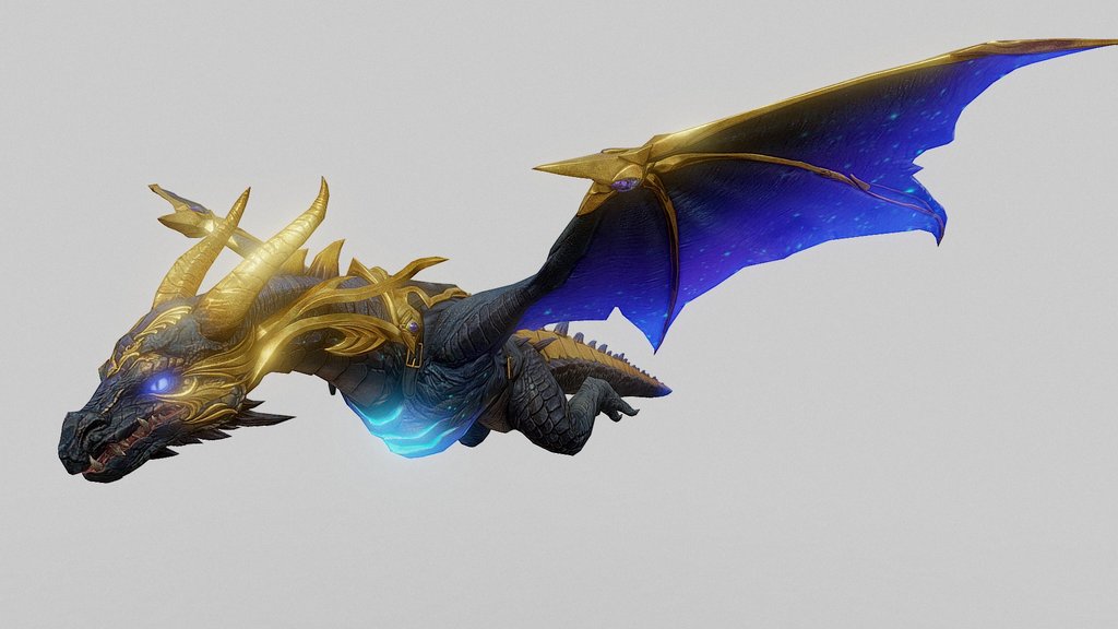 Dragon Rigged