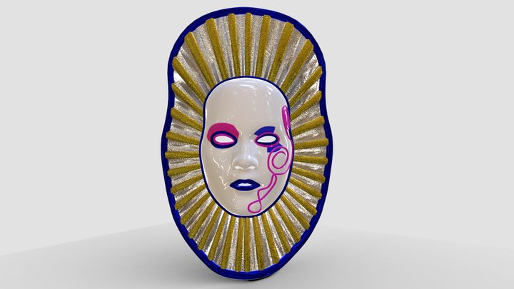 Venetian Mask - Maschera Veneziana 3D Model