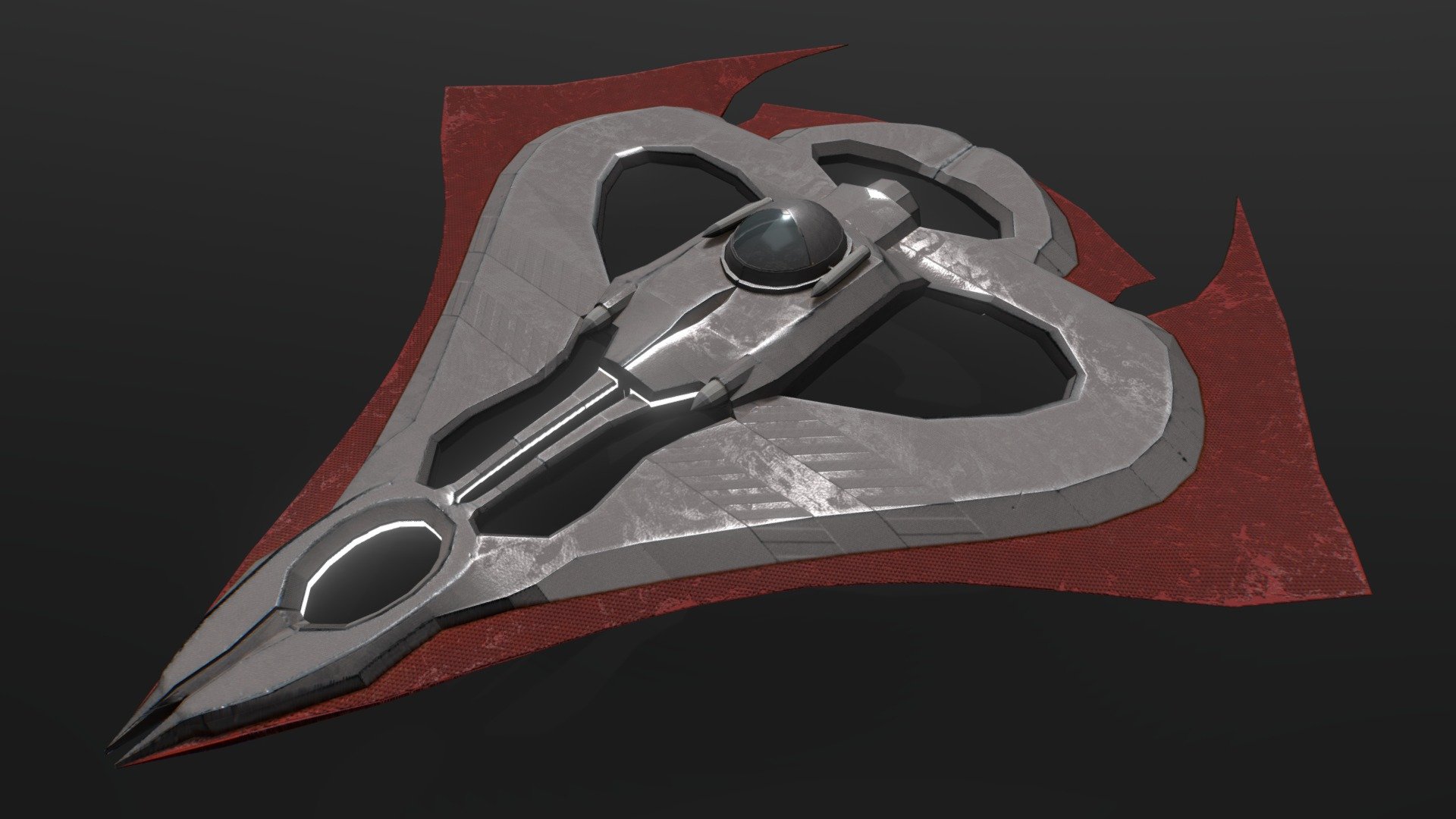 Spaceship textured