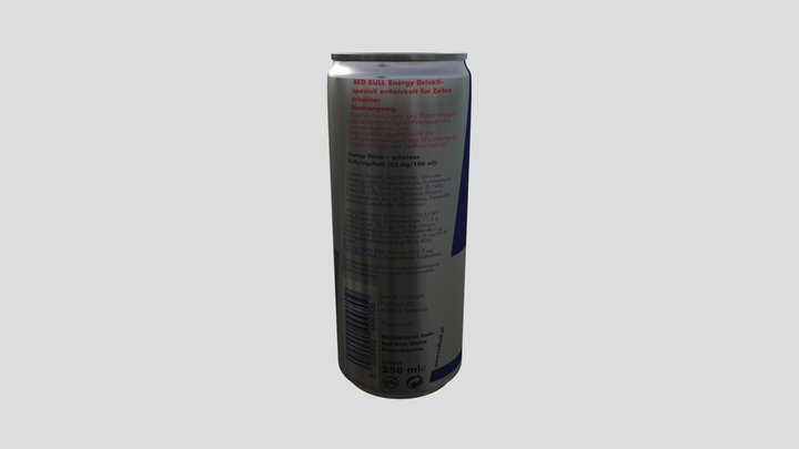Red Bull (Energy drink) 3D Model