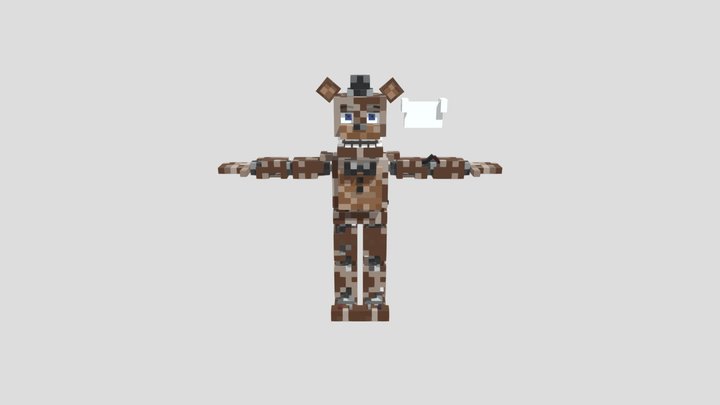 Withered_ Freddy 3D Model
