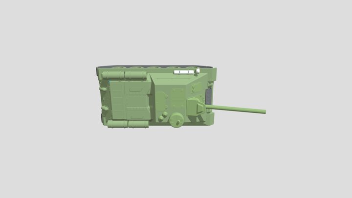 Короткова су-100 3D Model