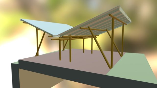 CARL ARCHITECT - MODEL 3 Shelter Structure 3D Model