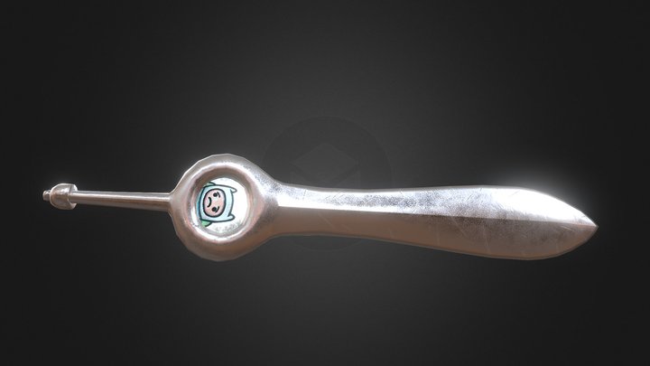 Finn Sword 3D Model