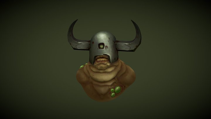 Nurgle handpaint 3D Model