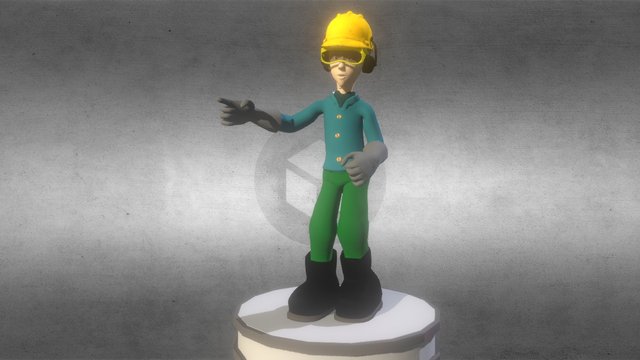 Xadrez Peão Preto 3D model - Baixar Vida e Lazer no