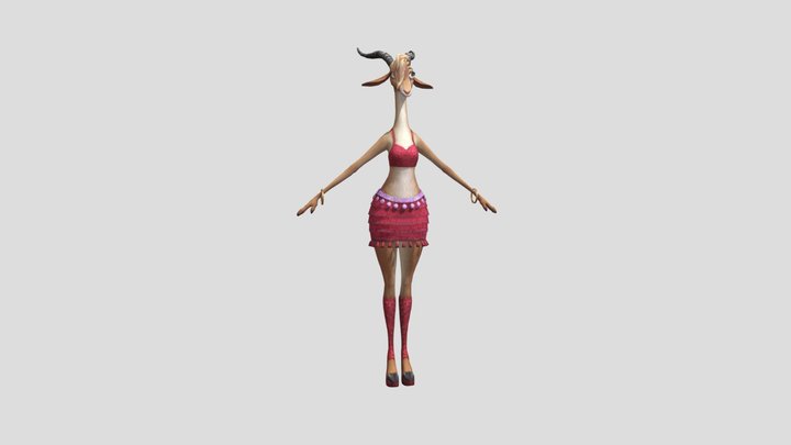 Gazelle (Zootopia) – Modello 3D gratuito STL