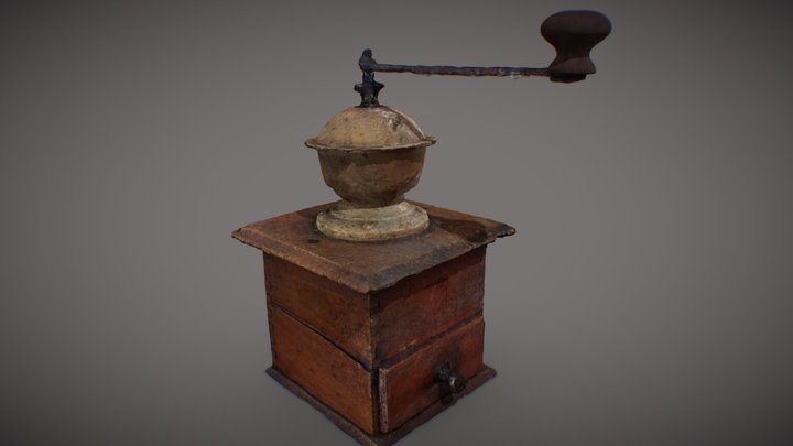 Coffee Grinder 3D Model