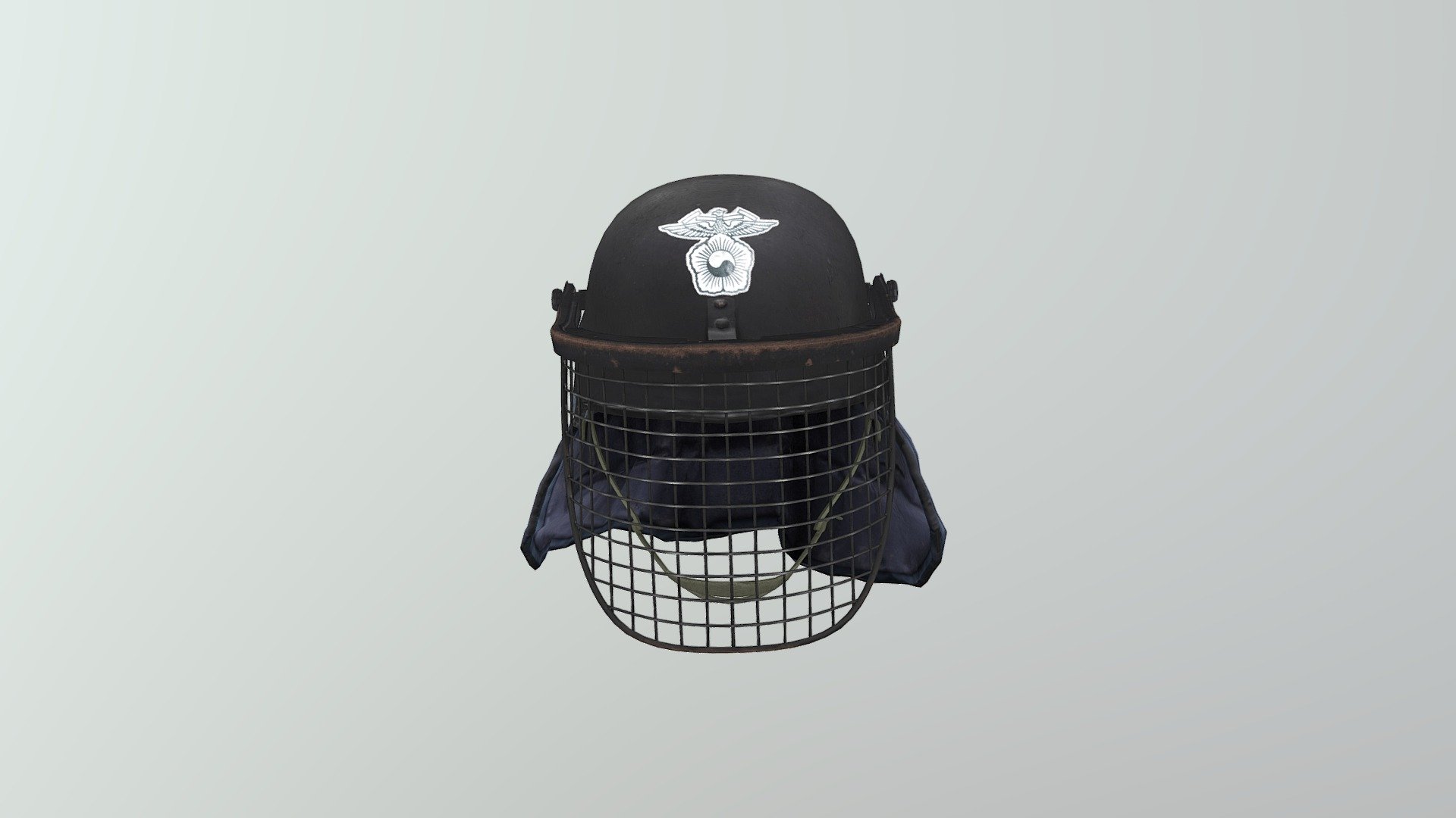 Riot Helmet 3D model by [972e6d7] Sketchfab