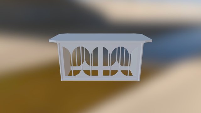 Gothic Altar 3D Model