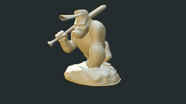 baseball animal 3D Model