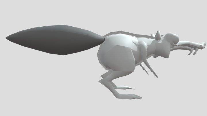 Scrat From Ice Age 2 The Meltdown 3D Model