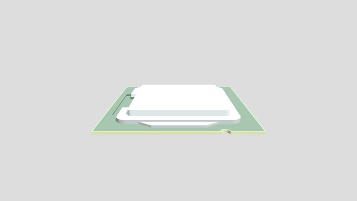 CPU 3D Model