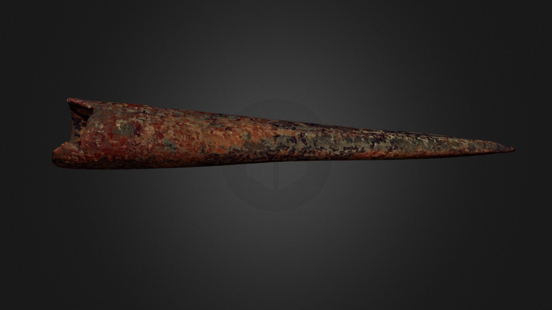 SOCKETED COPPER POINT - 3D model by Lakehead Anthropology ...