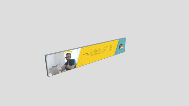 DCL-Long-Screen 3D Model