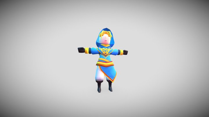 Little Hero 3D Model