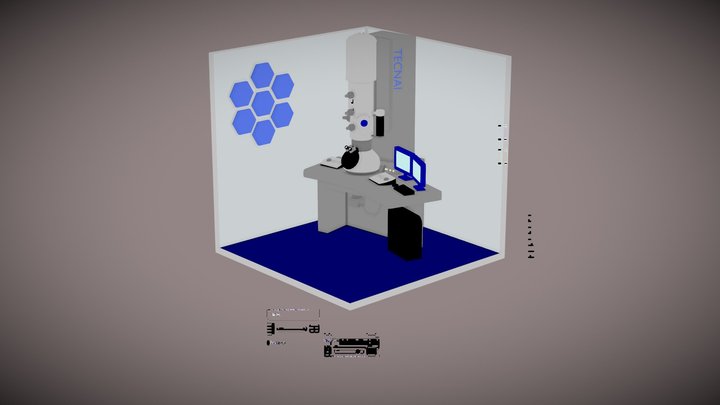 Low poly TF30 3D Model