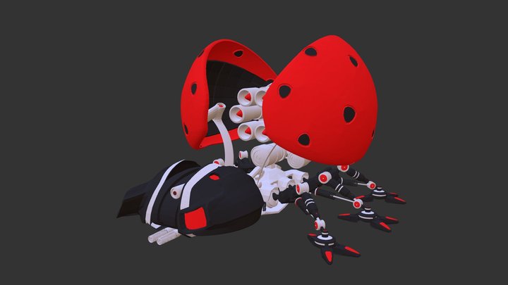 Ladybug Robot 2.0 3D Model